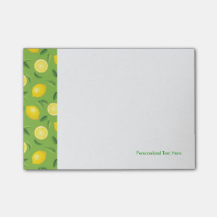 Lemons Achtergrondpatroon Post-it® Notes