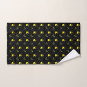 Lemons and flowers (Serviette à main)