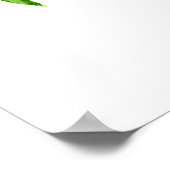 Lemons and Foliage Baby Shower Welcome Sign Poster (Hoek)