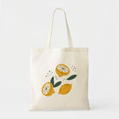 Lemons Canvas tas (Voorkant)