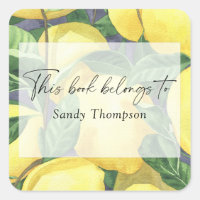 Lemons - Dit boek behoort tot