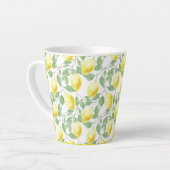 Lemons en bladluiken Latte Mok (Linkerhoek)
