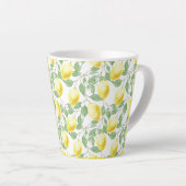 Lemons en bladluiken Latte Mok (Rechterhoek)