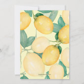 Lemons en Greenery Birthday Party (Achterkant)