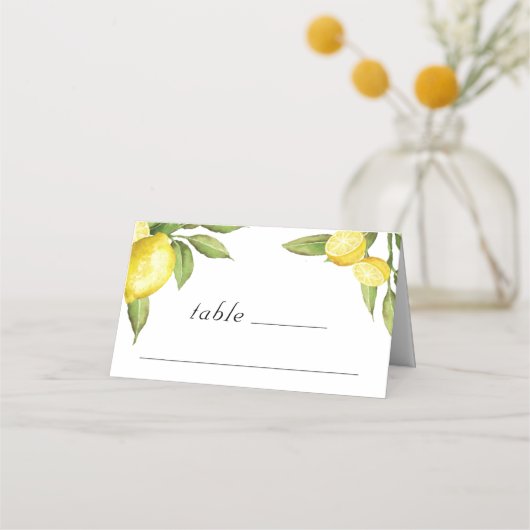 Lemons en Greenery Blossom Wedding (Voorkant)