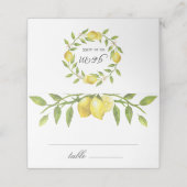 Lemons en Greenery Blossom Wedding (Buitenkant ongevouwen)