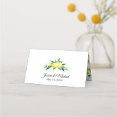 Lemons en Greenery Blossom Wedding (Achterkant)