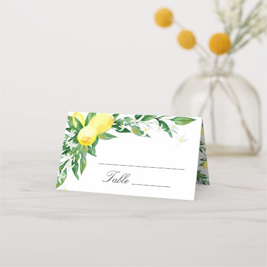 Lemons en Greenery Blossom Wedding (Voorkant)
