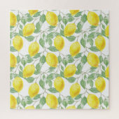 Lemons en Leaves Design Jigzaag Puzzle Legpuzzel (Verticaal)