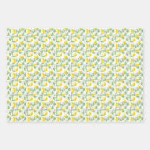 Lemons en lederen papierstellen met onmiddellijke  inpakpapier vel (Voorkant 2)