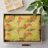 Lemons en Sinaasappels  debetpapier Tissuepapier (Geschenk)