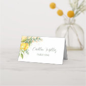 Lemons Eucalyptus en Gele Bloemen (Voorkant)