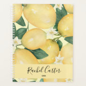Lemons Greenery Personalized Planner (Voorkant)