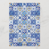 Lemons groen bruiloft volgorde van evenement tijdl programma (Achterkant)