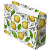 Lemons Groot Cadeauzakje (Voorkant Gekanteld)