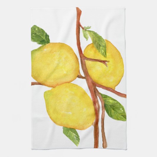 Lemons handdoek (Verticaal)