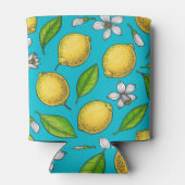 Lemons in blauw blikjeskoeler (Achterkant)