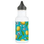 Lemons in blauw waterfles  (Links)