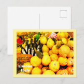 Lemons in Limone, Italië Briefkaart (Voorkant / Achterkant)