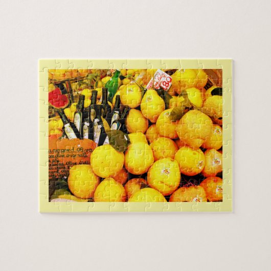 Lemons in Limone, Italië Legpuzzel (Horizontaal)