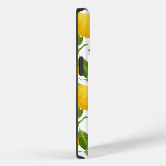 Lemons iPhone-case monogrammed Case-Mate iPhone Case (Achterkant / Rechts)