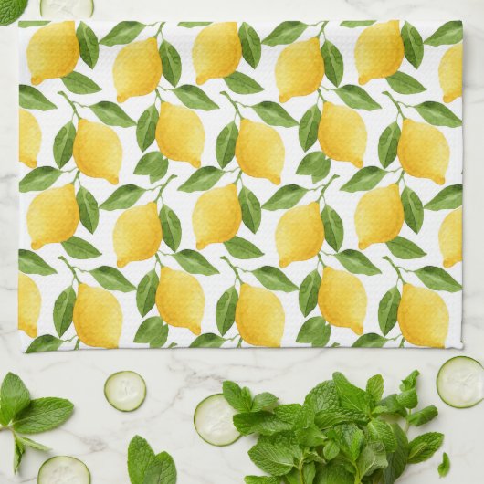 Lemons Kitchen Towels Theedoek (Gevouwen)