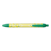 Lemons Leaf Pattern Name Initiaal | Pen (Achterkant)
