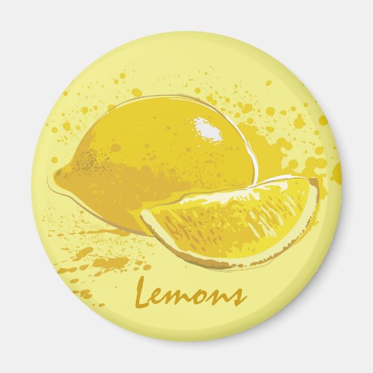 Lemons Magneet (Voorkant)