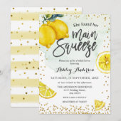 Lemons Main Squeeze Vrijgezellenfeest Kaart (Voorkant / Achterkant)