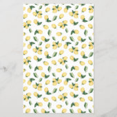 Lemons Naam dat de Kaart van het Spel van het Lief (Achterkant)