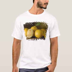 Lemons op hout t-shirt
