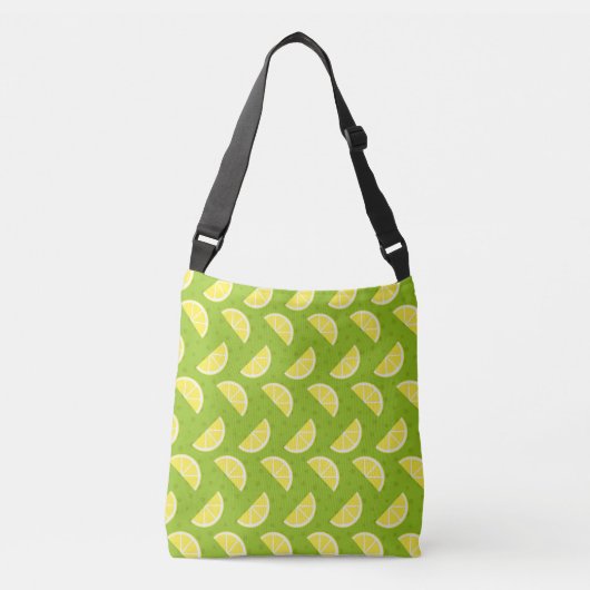 Lemons Patroon Crossbody Tas (Voorkant)