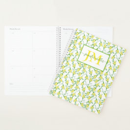 Lemons patroon gepersonaliseerd planner