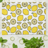 Lemons Patroon Theedoek (Gevouwen)