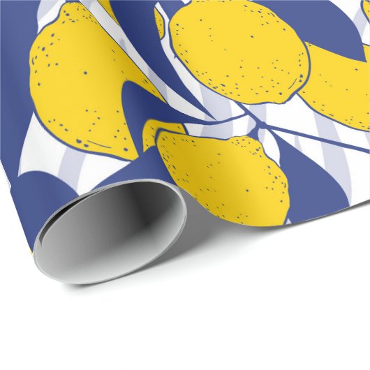 Lemons Pattern Cadeaupapier (Rol Hoek)
