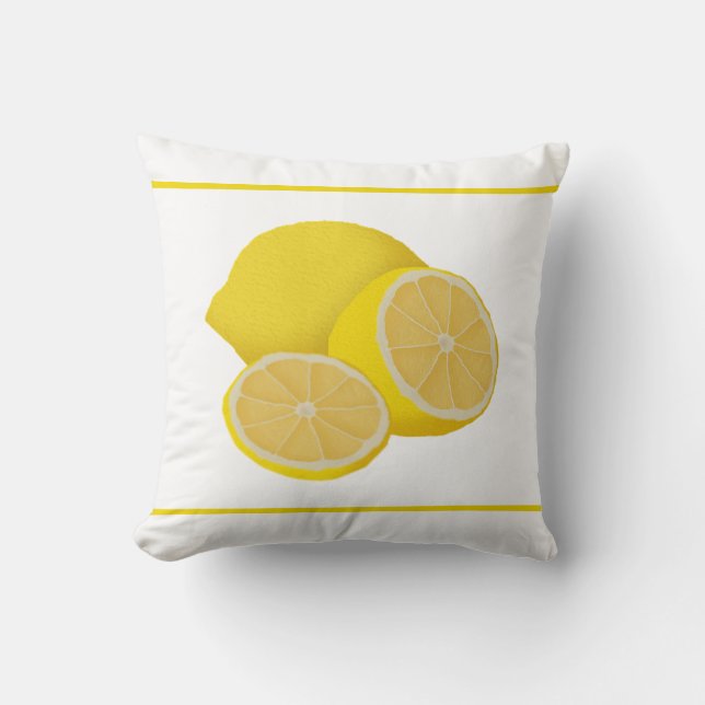 Lemons Pillow Kussen (Voorkant)