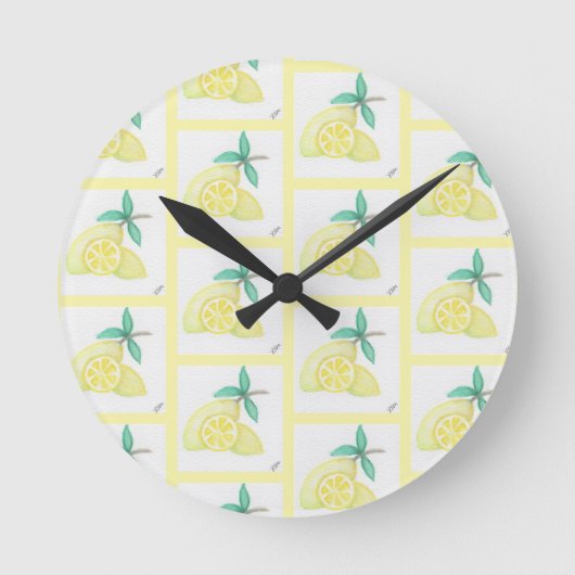 Lemons Ronde Klok (Voorkant)