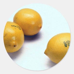 Lemons Ronde Sticker