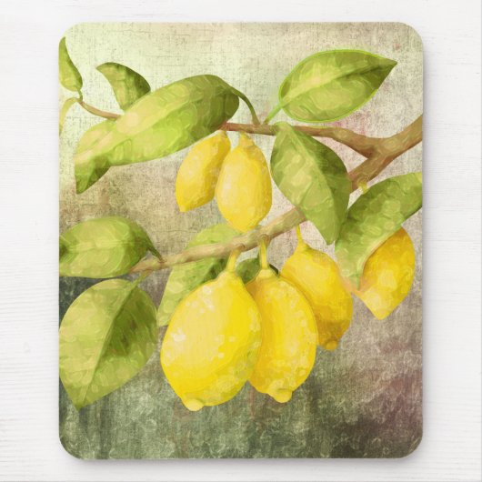 Lemons schilderen muismat (Voorkant)