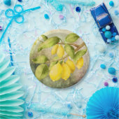 Lemons schilderen papieren bordje (Feest)