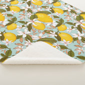 Lemons Sherpa Blanket Sherpa Deken (3/4)