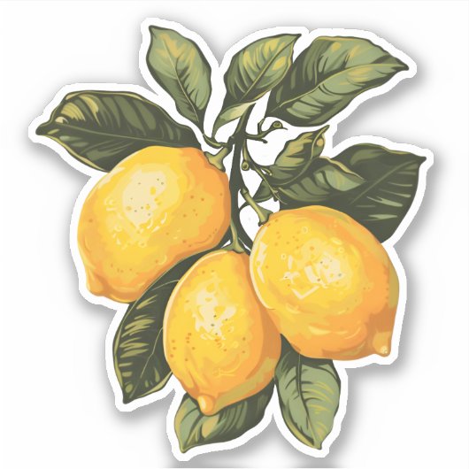  Lemons Sticker (Voorkant)