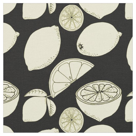 Lemons Stof (Close Up)