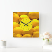 Lemons Theme Kitchen Wall klokken (Huis)