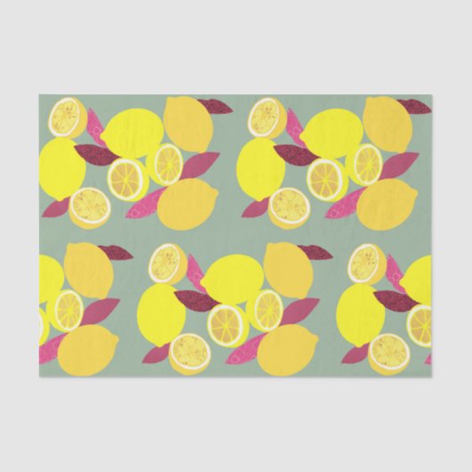 Lemons Tissuepapier (Voorkant)