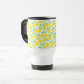 Lemons Travel Mug Reisbeker (Voorkant links)