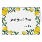 Lemons Weddenschap dat je een aangepaste plaatskaa (Voorkant Horizontaal)