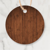 Lemons Wood Limoncello Bedankt Twine Labels (Achterkant)