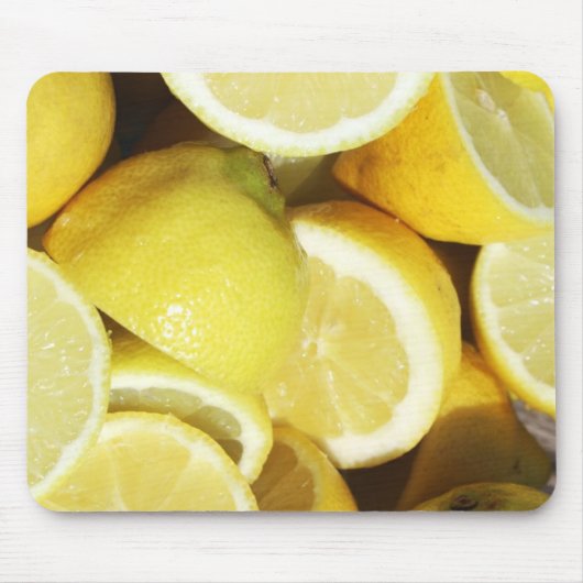Lemons Yellow Muismat (Voorkant)