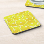 Lemonsegmenten Drankjes Onderzetter (Linkerzijde)